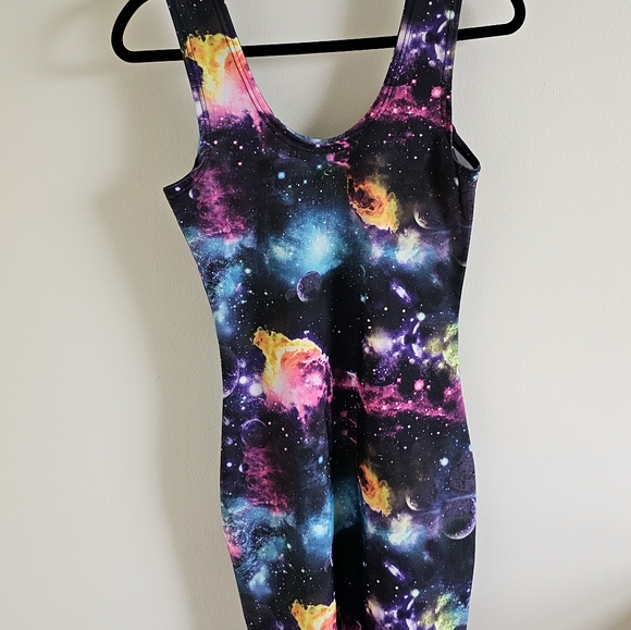 Galaxy Print Dress - Picture 5 of 13